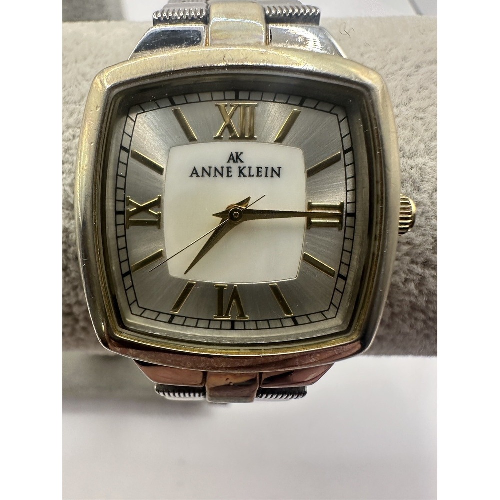 Anne Klein Womens Watch 10/8651 New Battery 27MM 6.75" V